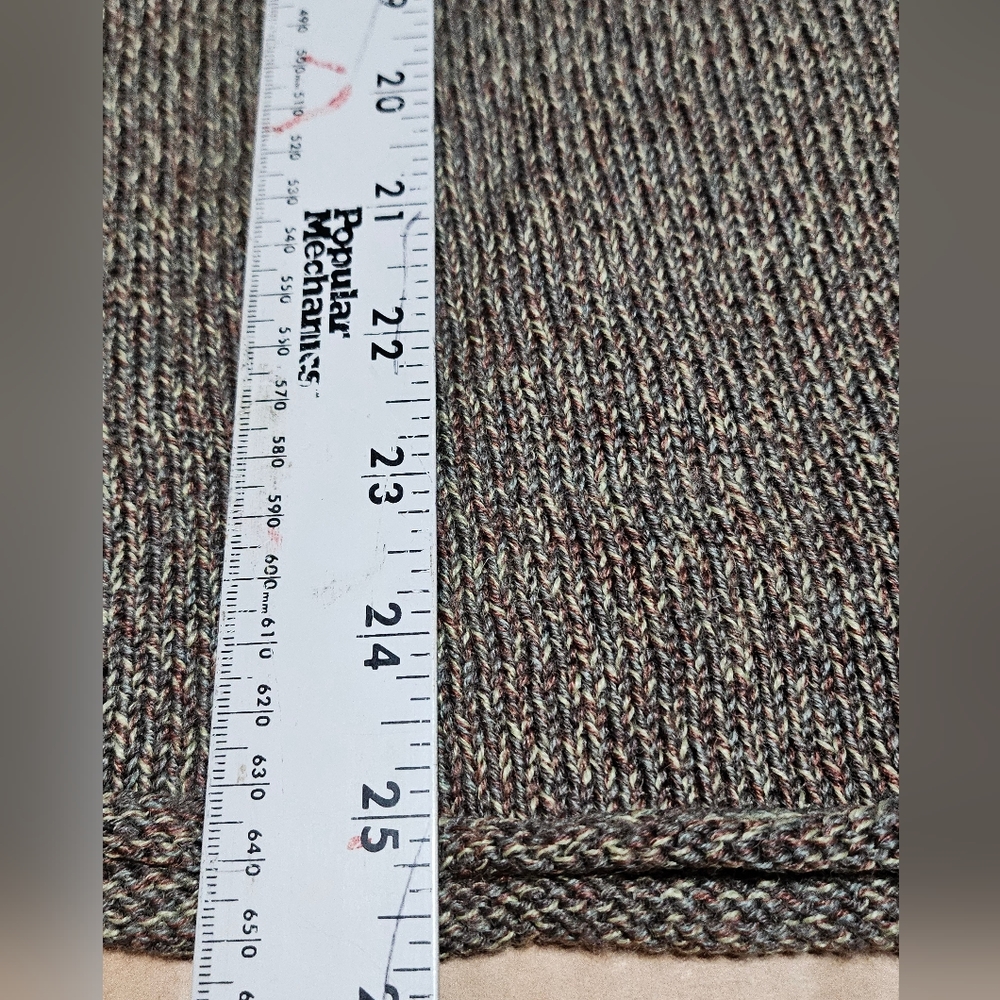 Plugg Mens Sweater Multicolor W/Stripe Wool Blend Size XL Tight‎ Knit - Picture 4 of 12